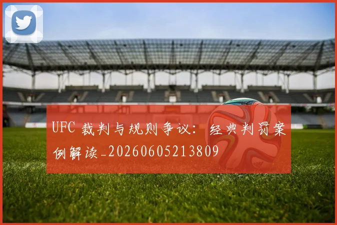UFC 裁判与规则争议：经典判罚案例解读_20260605213809